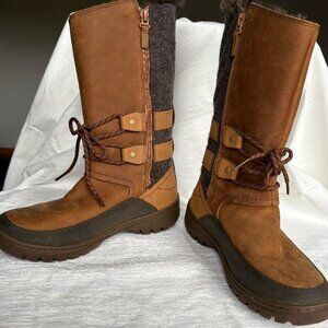 Merrell Sylva Women's 8.5 Tall Waterproof Winter Snow Boots 200g Insulated J0208